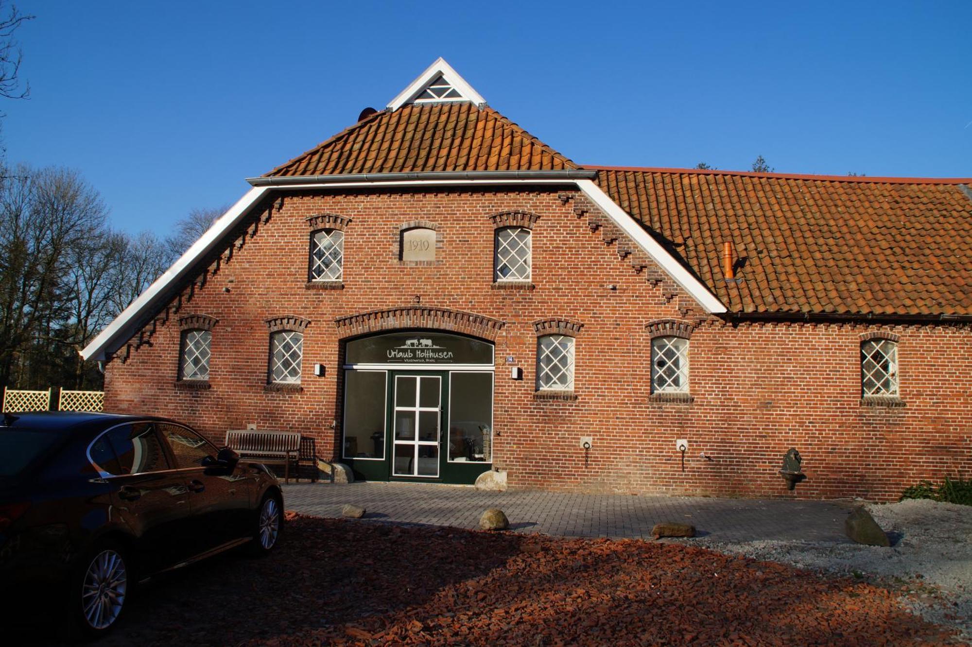 Urlaub Holthusen Appartement Brake  Buitenkant foto