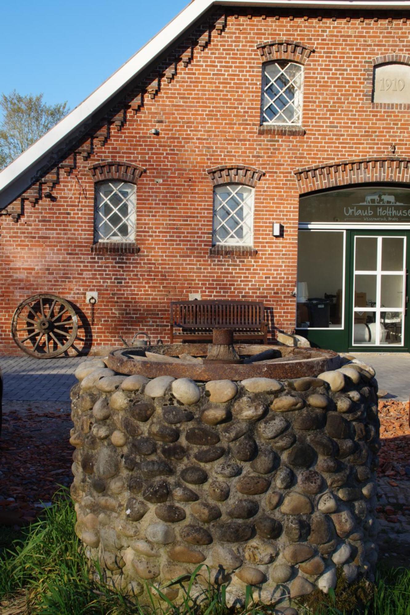 Urlaub Holthusen Appartement Brake  Buitenkant foto